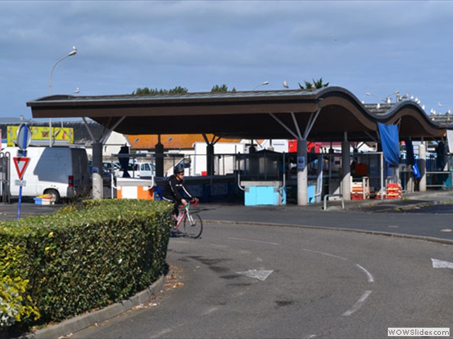 Setting off from Ouistreham - First leg of the journey in France