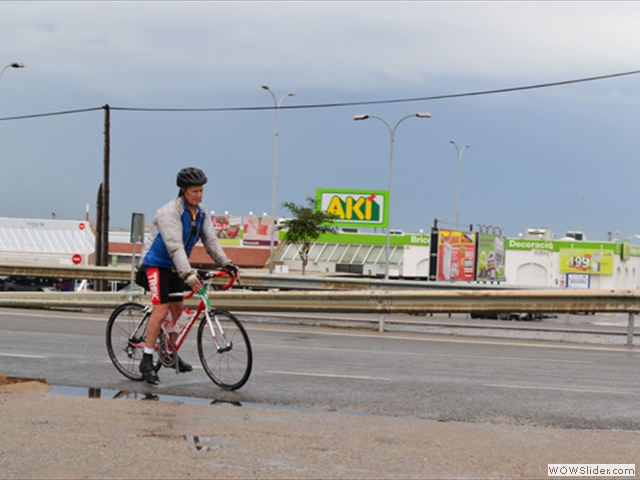 The rain in Spain certainly does not fall on the plain