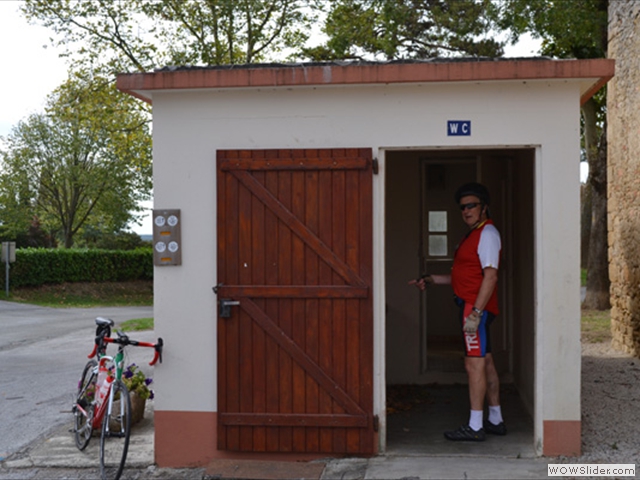 The village loo