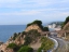 The hilly coastal road to Barcelona